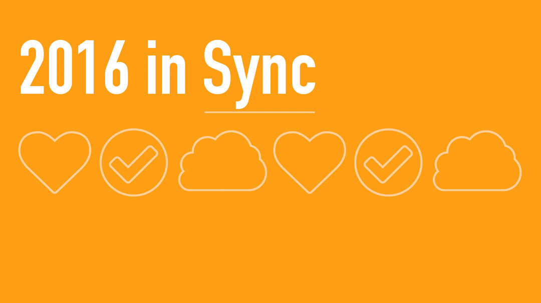Sync year in review 2016