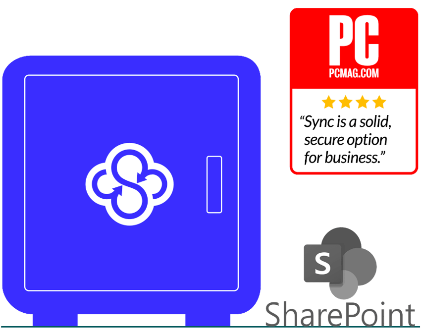 The best Sharepoint file sharing alternative is Sync.com